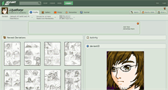 Desktop Screenshot of jjjustforpr.deviantart.com