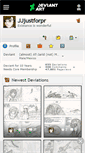 Mobile Screenshot of jjjustforpr.deviantart.com