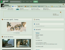 Tablet Screenshot of fietter.deviantart.com