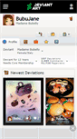 Mobile Screenshot of bubujane.deviantart.com
