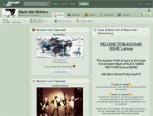 Tablet Screenshot of black-hair-bishie.deviantart.com