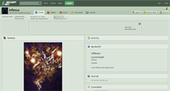 Desktop Screenshot of inflexus.deviantart.com