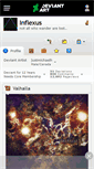 Mobile Screenshot of inflexus.deviantart.com