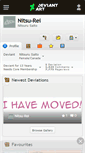 Mobile Screenshot of nitsu-rei.deviantart.com