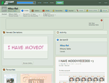 Tablet Screenshot of nitsu-rei.deviantart.com