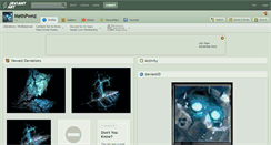 Desktop Screenshot of methpwnz.deviantart.com