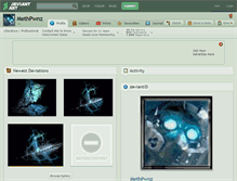 Tablet Screenshot of methpwnz.deviantart.com