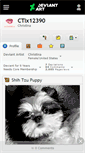Mobile Screenshot of ctix12390.deviantart.com