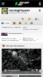 Mobile Screenshot of narutogirlqueen.deviantart.com