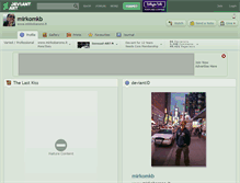 Tablet Screenshot of mirkomkb.deviantart.com