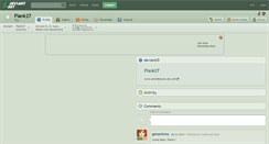 Desktop Screenshot of flank27.deviantart.com