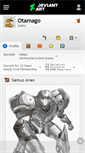 Mobile Screenshot of otamago.deviantart.com