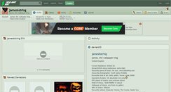 Desktop Screenshot of james6string.deviantart.com