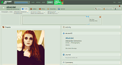 Desktop Screenshot of alicelidel.deviantart.com