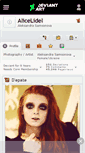 Mobile Screenshot of alicelidel.deviantart.com