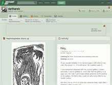 Tablet Screenshot of dartharaiz.deviantart.com
