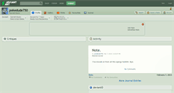 Desktop Screenshot of pokedude750.deviantart.com