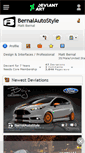Mobile Screenshot of bernalautostyle.deviantart.com