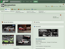 Tablet Screenshot of bernalautostyle.deviantart.com