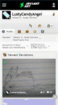 Mobile Screenshot of lustycandyangel.deviantart.com