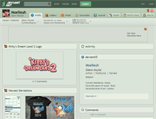 Tablet Screenshot of moelleuh.deviantart.com