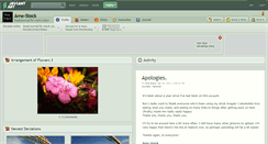 Desktop Screenshot of ame-stock.deviantart.com