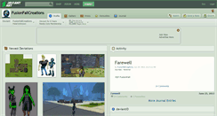 Desktop Screenshot of fusionfallcreations.deviantart.com