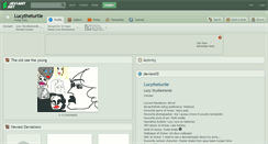 Desktop Screenshot of lucytheturtle.deviantart.com
