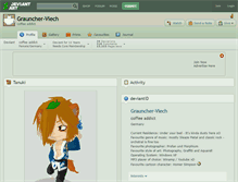 Tablet Screenshot of grauncher-viech.deviantart.com