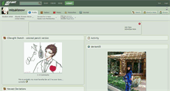 Desktop Screenshot of mizukisnow.deviantart.com