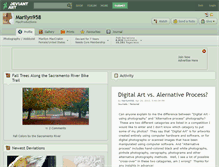 Tablet Screenshot of marilyn958.deviantart.com