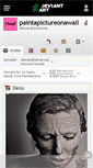 Mobile Screenshot of paintapictureonawall.deviantart.com