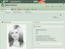 Tablet Screenshot of hidden-innocence.deviantart.com