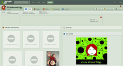 Desktop Screenshot of littledemontingy.deviantart.com