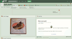 Desktop Screenshot of mystic-mosaics.deviantart.com