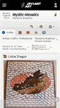 Mobile Screenshot of mystic-mosaics.deviantart.com