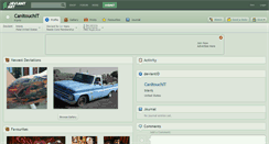 Desktop Screenshot of canitouchit.deviantart.com