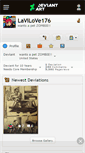 Mobile Screenshot of lavilove176.deviantart.com