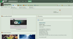 Desktop Screenshot of nathanwehr.deviantart.com