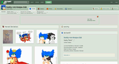 Desktop Screenshot of kooky-von-koopa-club.deviantart.com