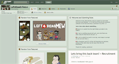 Desktop Screenshot of left4dead2-fans.deviantart.com