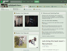 Tablet Screenshot of left4dead2-fans.deviantart.com