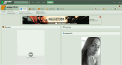 Desktop Screenshot of amber1010.deviantart.com