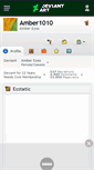 Mobile Screenshot of amber1010.deviantart.com