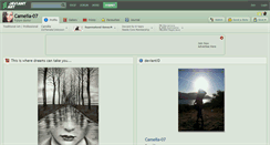 Desktop Screenshot of camelia-07.deviantart.com