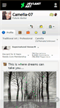 Mobile Screenshot of camelia-07.deviantart.com