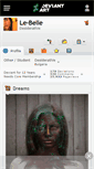 Mobile Screenshot of le-belle.deviantart.com