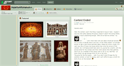 Desktop Screenshot of imperiumromanum.deviantart.com
