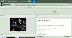 Desktop Screenshot of aphoticart.deviantart.com