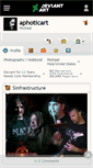 Mobile Screenshot of aphoticart.deviantart.com